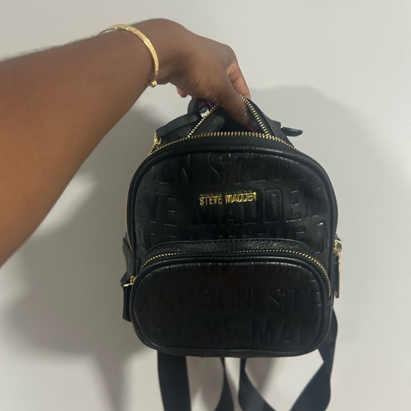 Steve Madden Other - Steve Madden Black Mini Backpack
